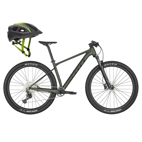 Bicicleta de Montanha Scott Scale 980 Black 290188 + Capacete Supra