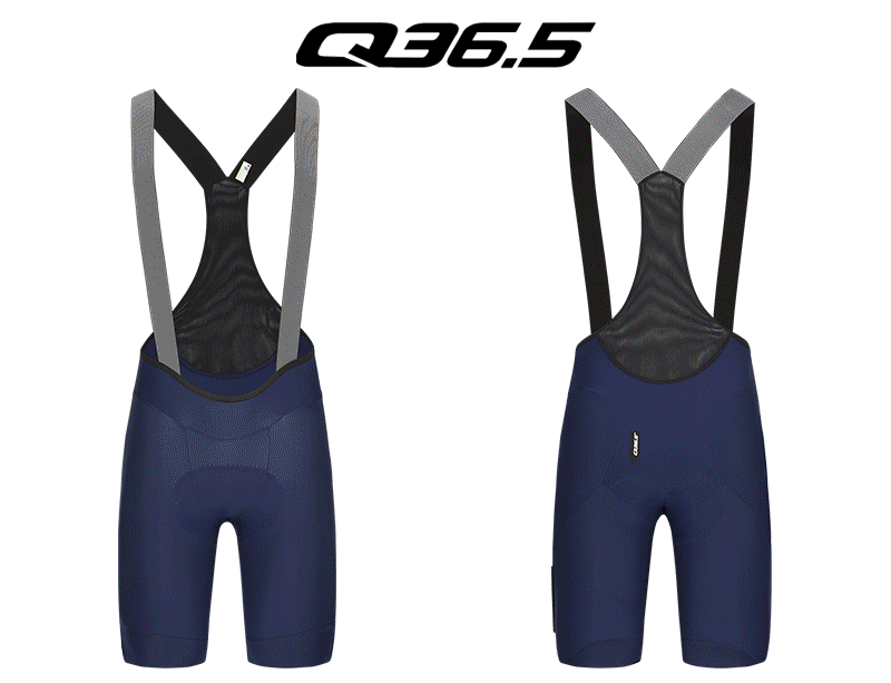 Q36-5 Gregarius Essential Bib Shorts Navy Blue