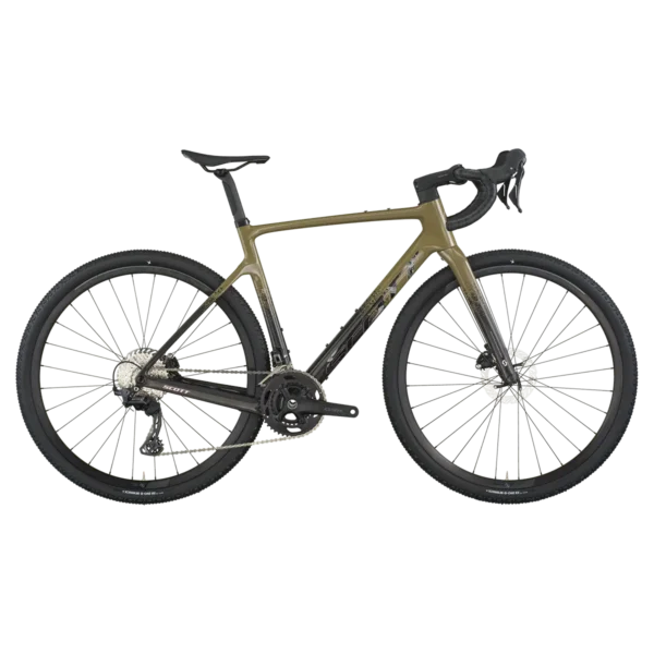 Scott Addict Gravel 40 Kaki Green / Carbon Black 425367 2026
