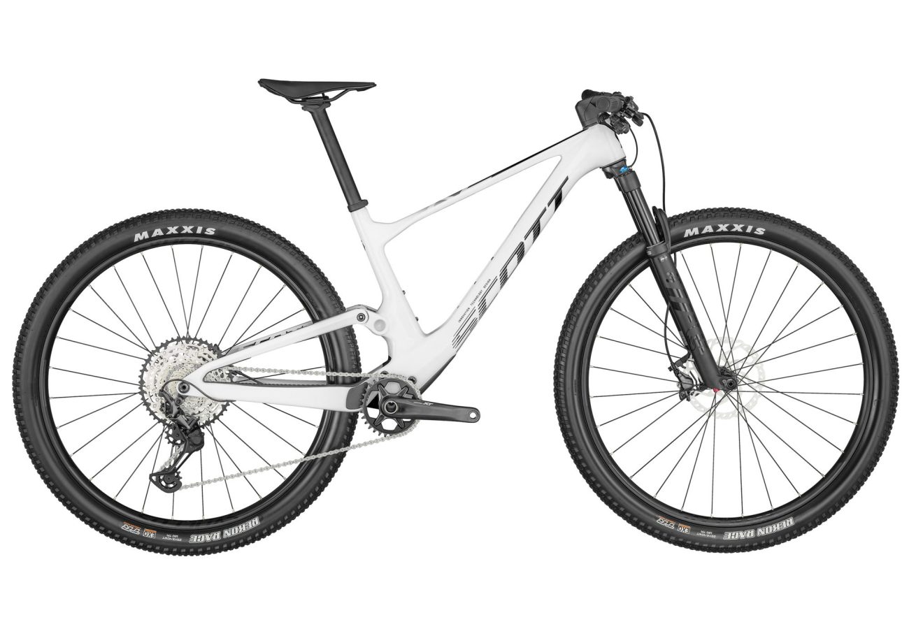 Bicicleta de Montanha Scott Spark RC Team White